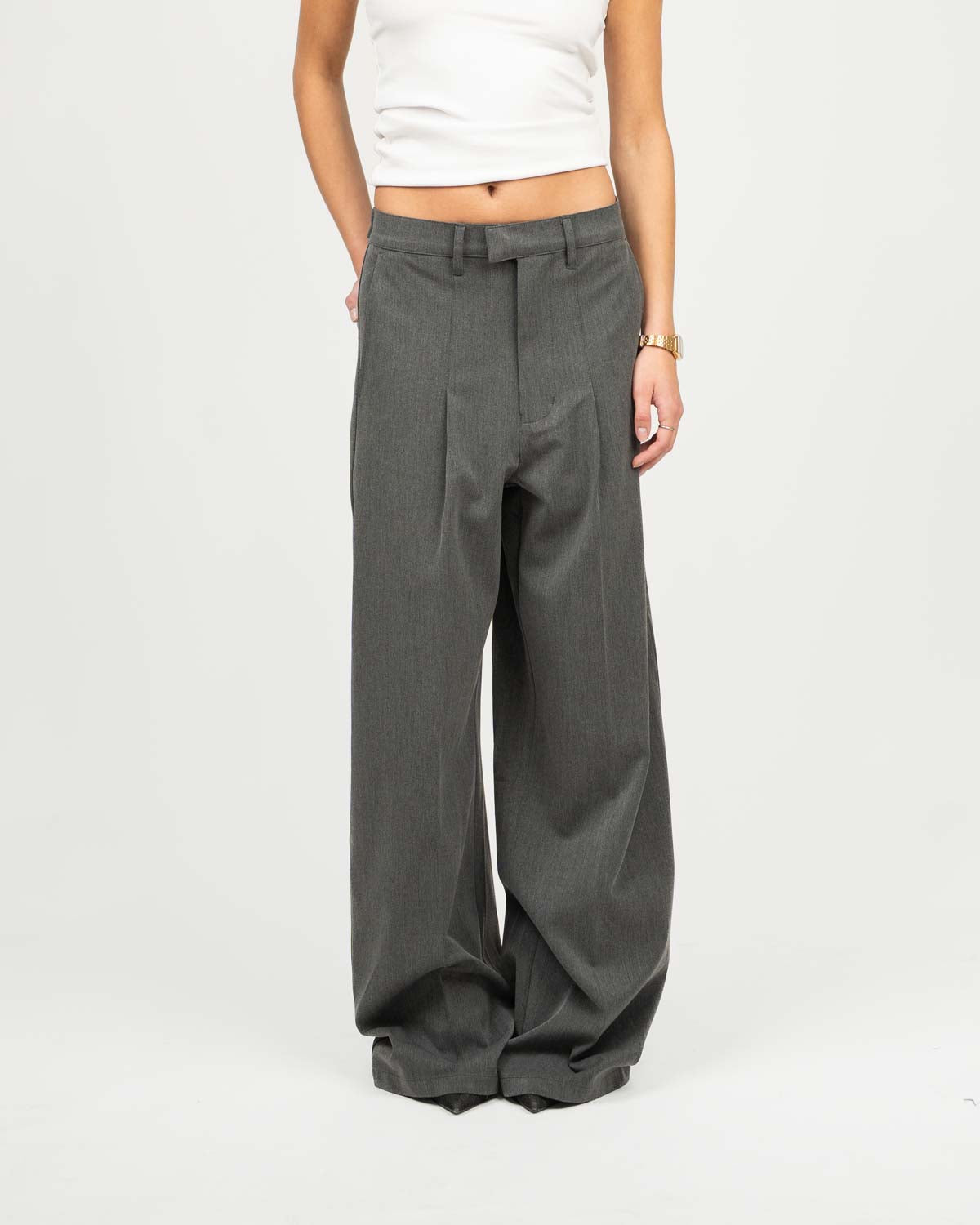 Baggy Suitpants Grey